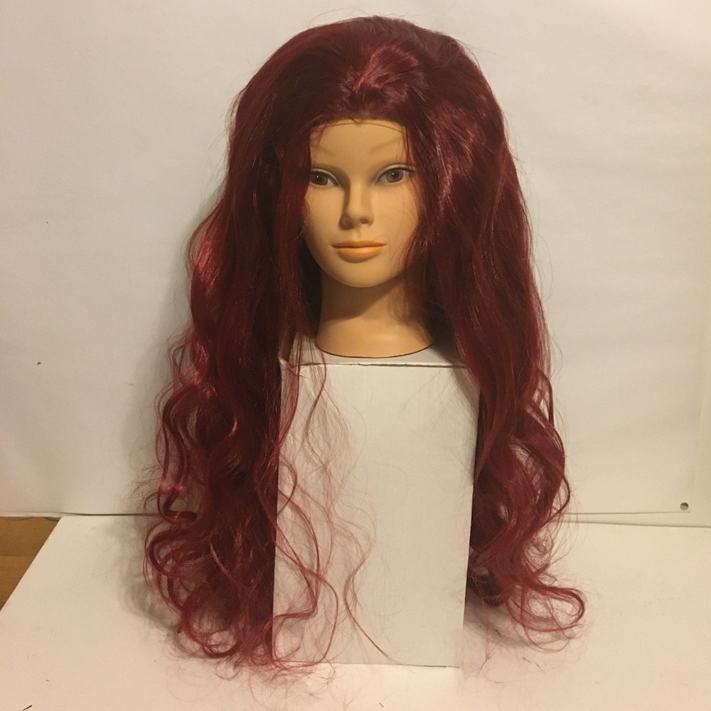 Red haired wig made in China